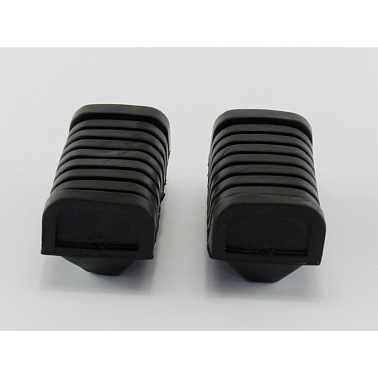 Подножки водительские (резин. наконечник) (пара) DELTA, ALPHA