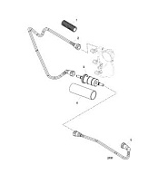 Топливные шланги 4-Х ТАКТНОГО ПЛМ MERCURY 60 Серийный номер от 1C000001 до 1C050251