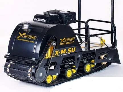 Мотобуксировщик OPTI MAX 22 c реверсом и подогревом ручек