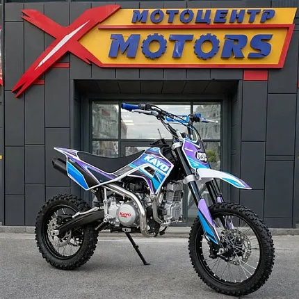 Питбайк KAYO MINI К125EM 14/12 (механ. сцепл., эл. стартер 2024г.)